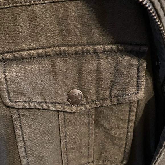 Levi’s Canvas style jacket sz XL Green - Picture 4 of 6